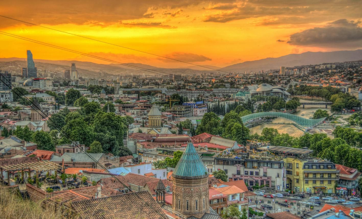 Tbilisi, la capital de Georgia