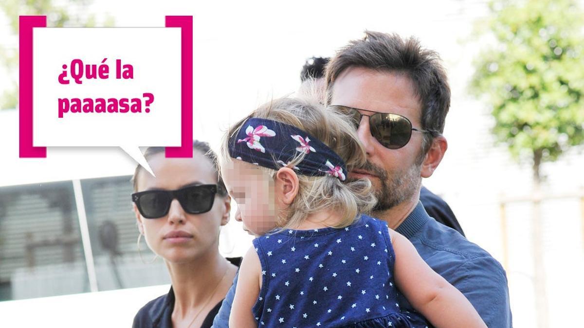 Irina Shayk y Bradley Cooper se llevan a su baby a Venecia
