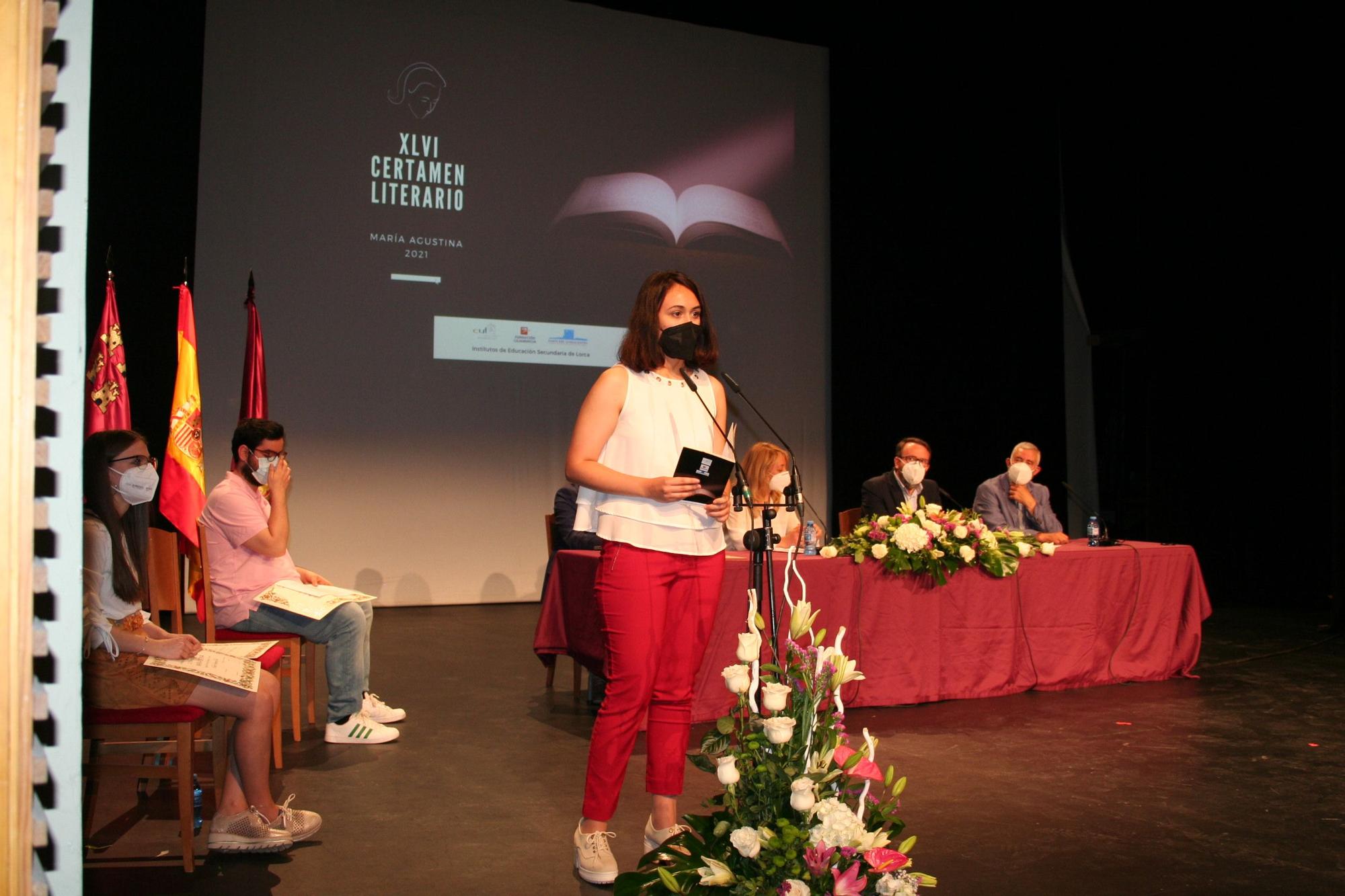 XLVI Certamen Literario María Agustina en Lorca