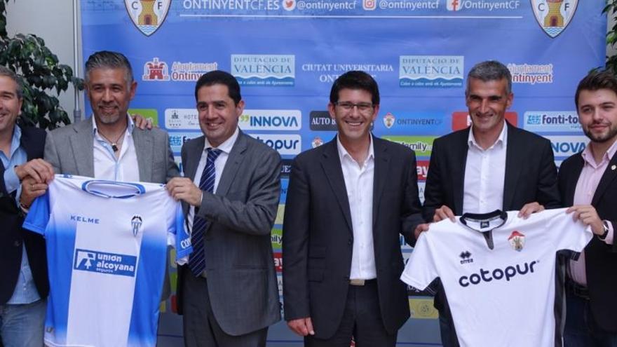 Presentación del derbi entre Ontinyent y Alcoyano del próximo domingo (18.00)