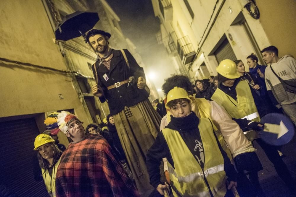 Enterrament del carnestoltes a Sallent