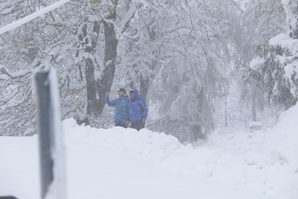 Segundo día de temporal en Asturias