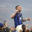 Lautaro Martínez celebra el Scudetto del Inter