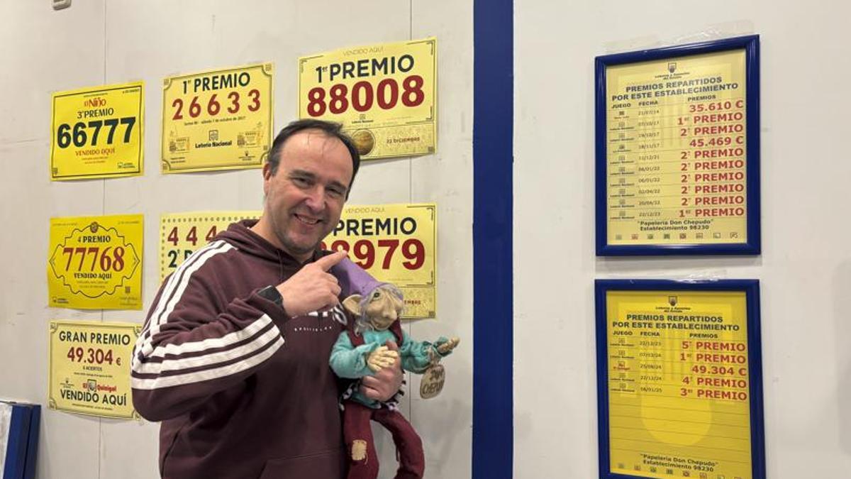 Valentín y su duende nos dan las claves para que nos toque el Gordo en esta lotería de Navidad