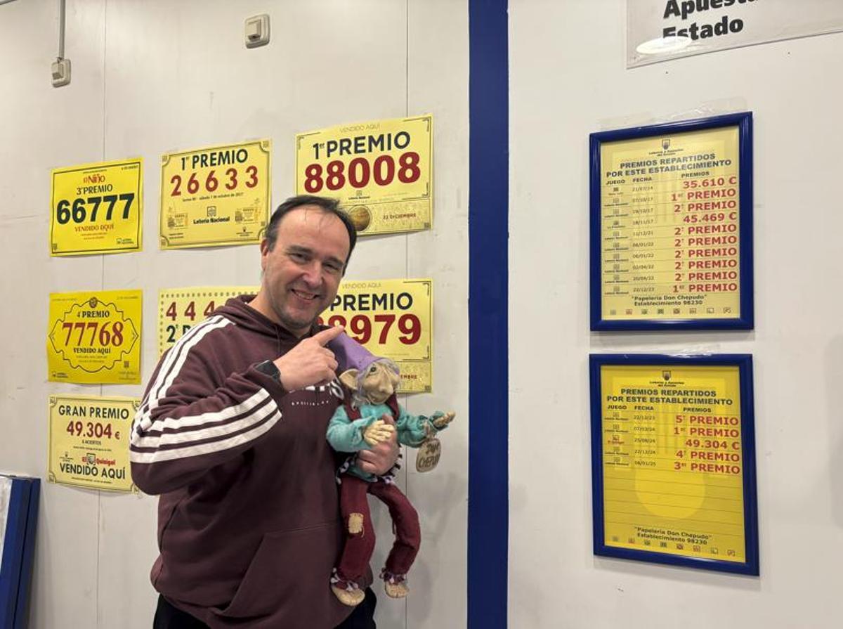 Valentín y su duende nos dan las claves para que nos toque el Gordo en esta lotería de Navidad