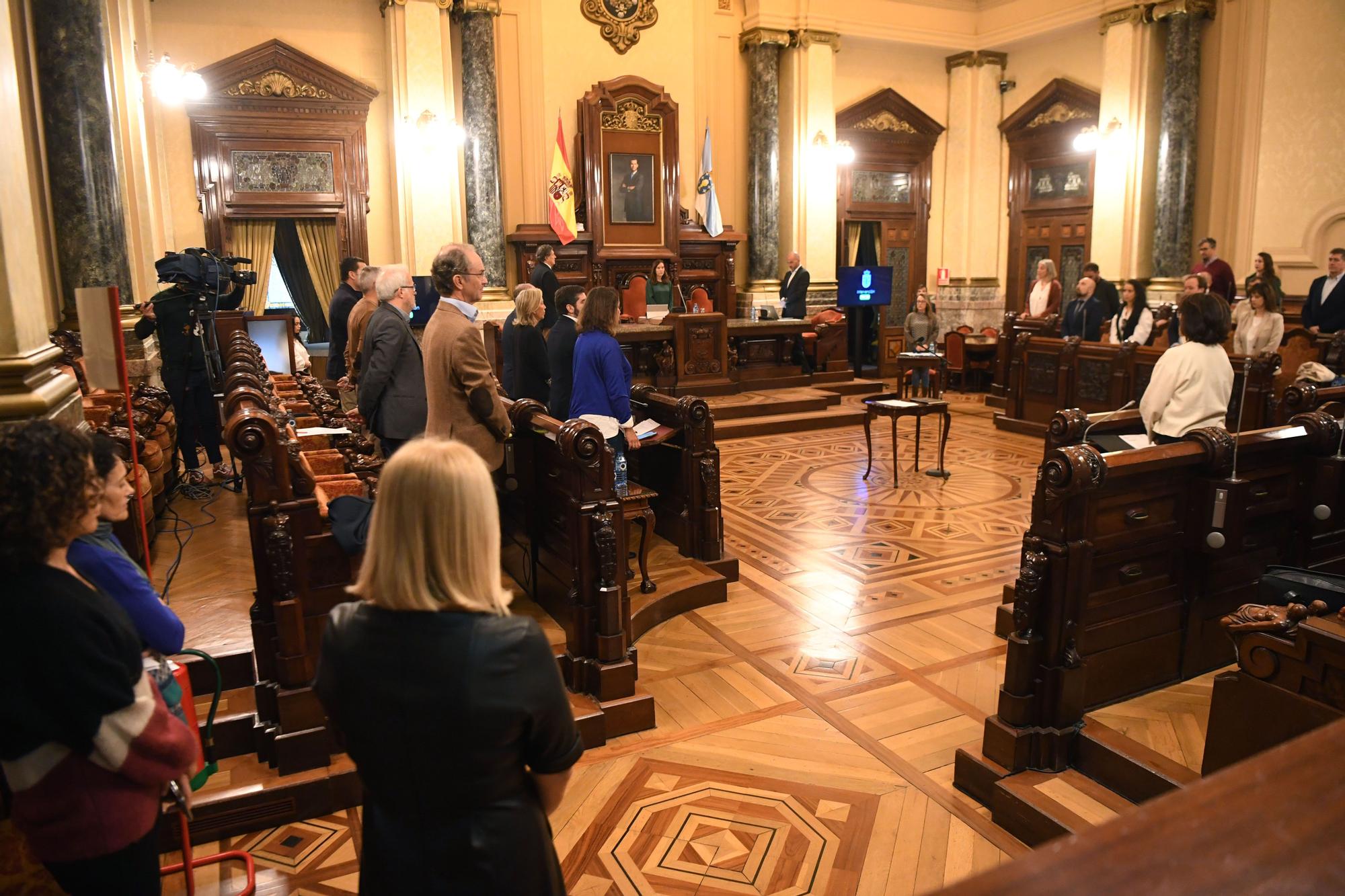 Pleno en A Coruña: Susana Soneira toma posesión y el Gobierno local anuncia la congelación de tasas e impuestos