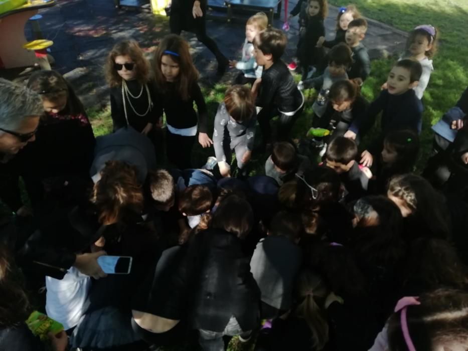 Carnaval en Galicia 2019 | Los alumnos del CEIP Ponte Sampaio pone fin a su entroido