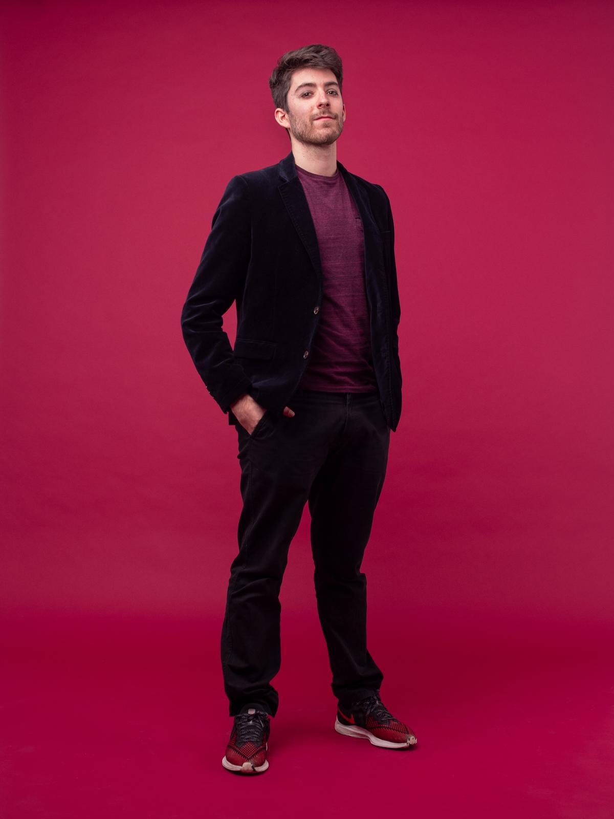 El director novel Luis Navarrete.