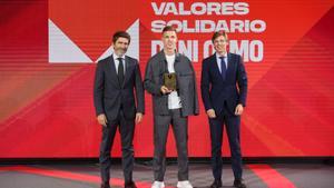 VI Gala Valores Deporte - Dani Olmo, Premio Valores Solidario