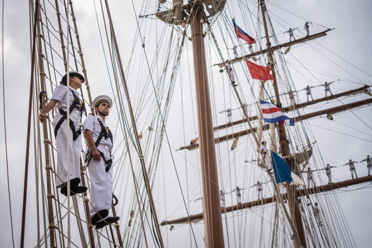 Escala de 'Juan Sebastián Elcano' en Santa Cruz de Tenerife