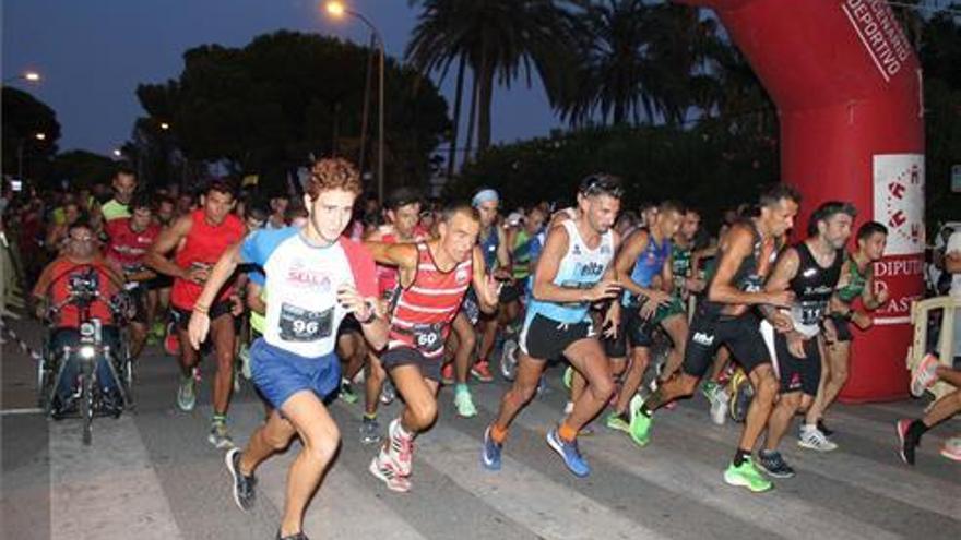 Portolés y Cabedo triunfan en el 10k Nocturno Benicàssim Platges