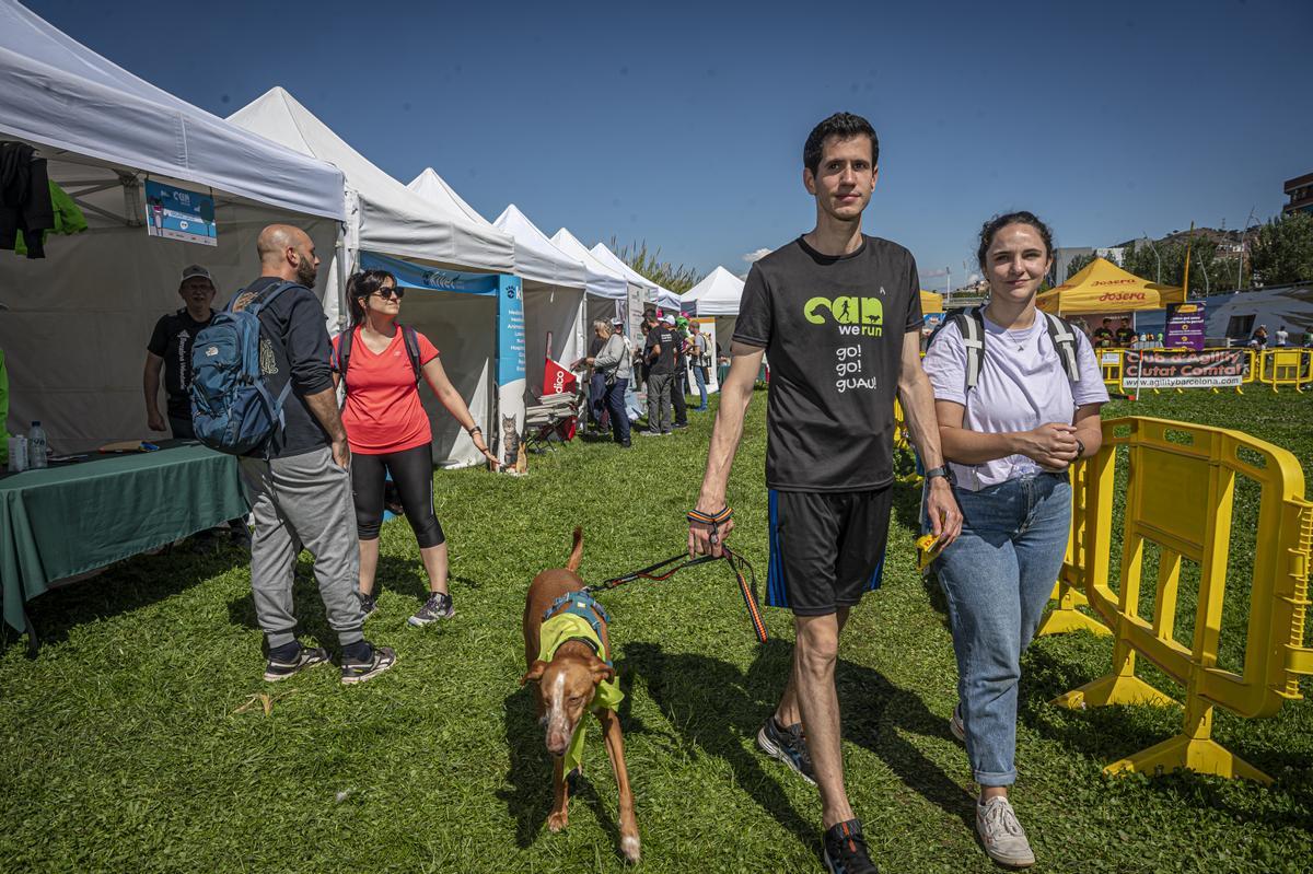 CAN WE RUN BARCELONA. La carrera organizada por Prensa Ibérica y El Periódico de Catalunya con la colaboración de Sport ,  donde las personas y sus mascotas perrunas corren en familia