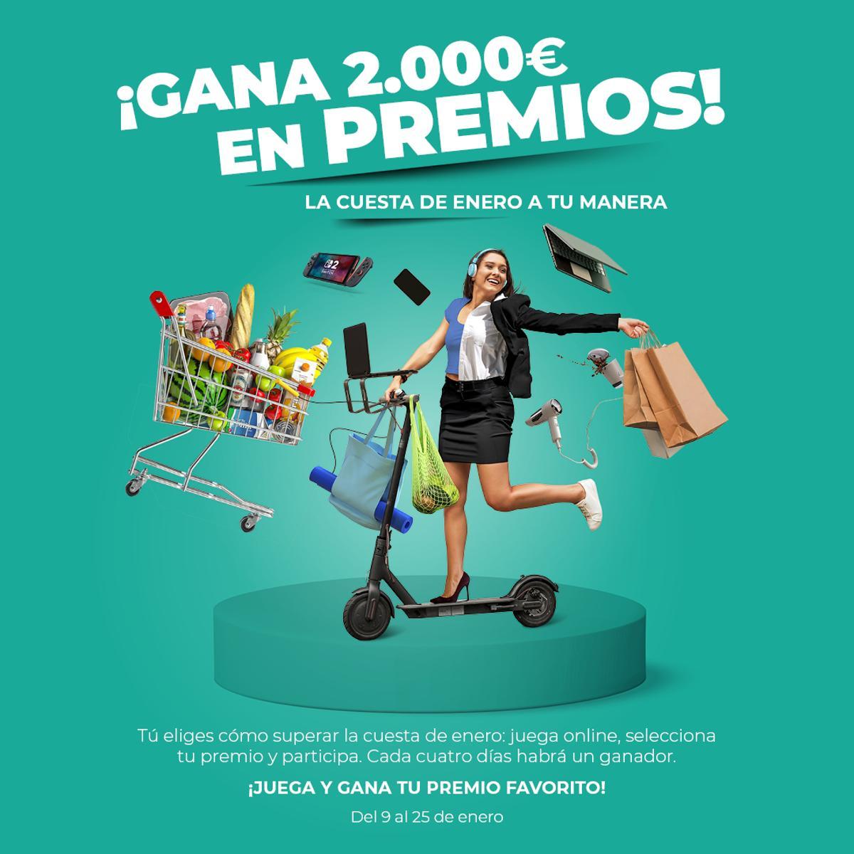 Campaña del CC La Sierra por la cuesta de enero.