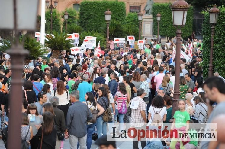 Manifestación contra la LOMCE en Murcia