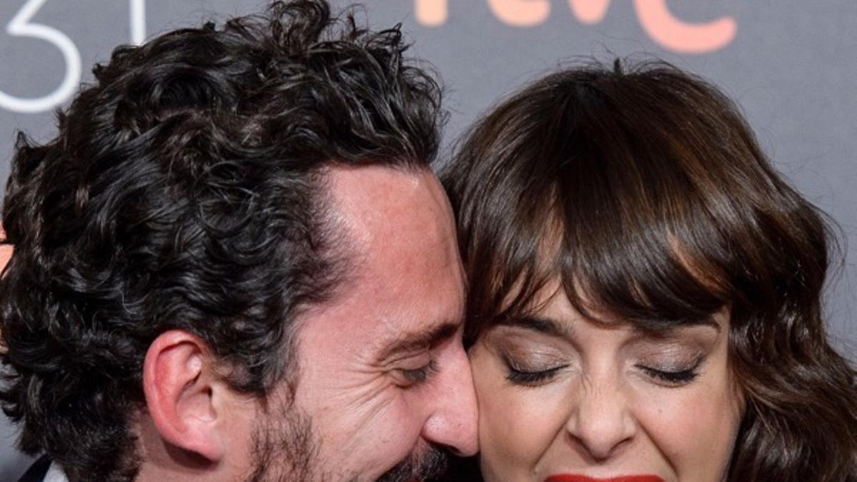 Cóctel nominados 31 edición premios Goya, Paco León y Belén Cuesta