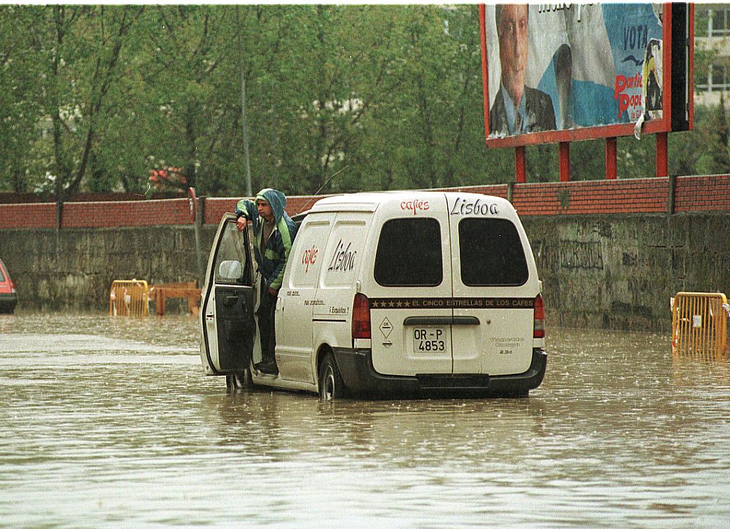 Inundación en Balaídos 1998 Cameselle