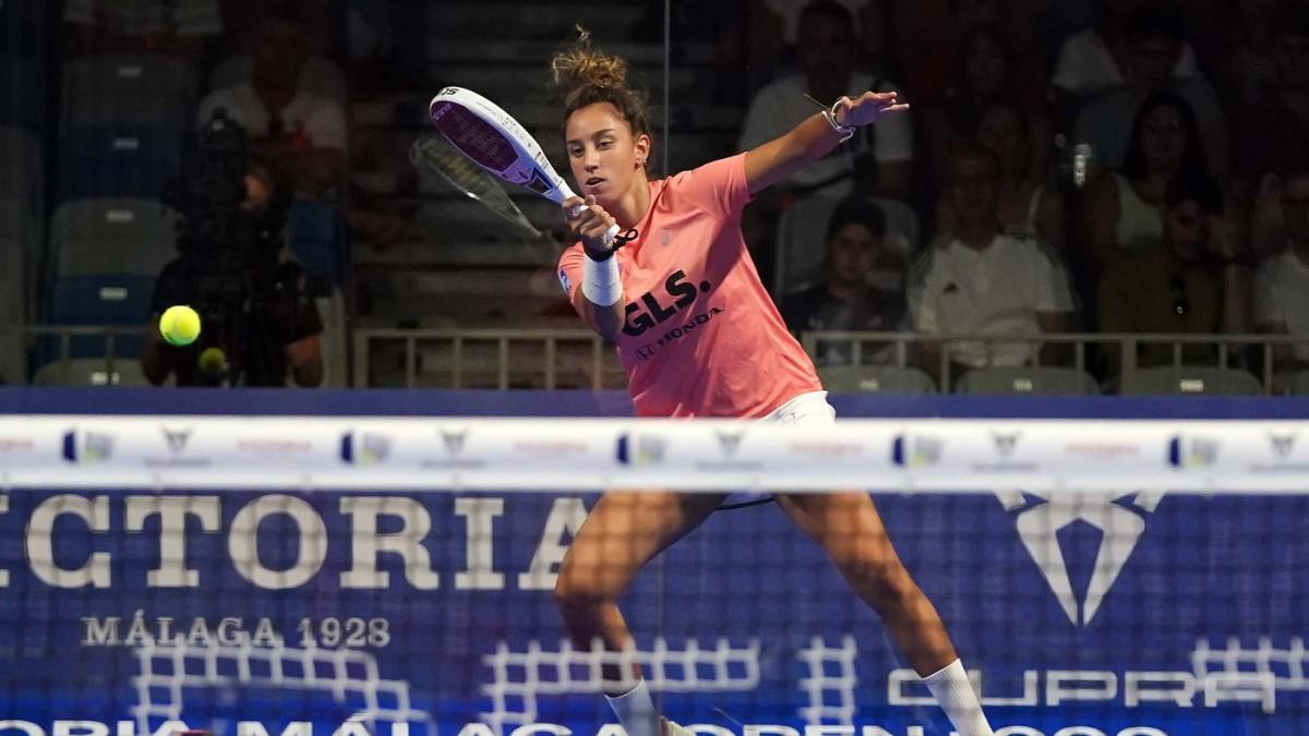 La malagueña Bea González, en su estreno del WPT Málaga Open