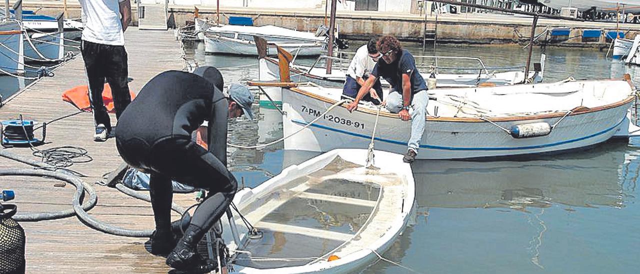 Los puertos de Balears se vieron afectados.