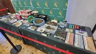 Cae una banda que distribuía 500 kilos de 'Tussi' y hachís al año en Cáceres y otras provincias