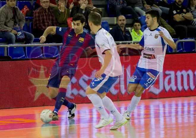 Las imágenes del FC Barcelona - D-Link Zaragoza