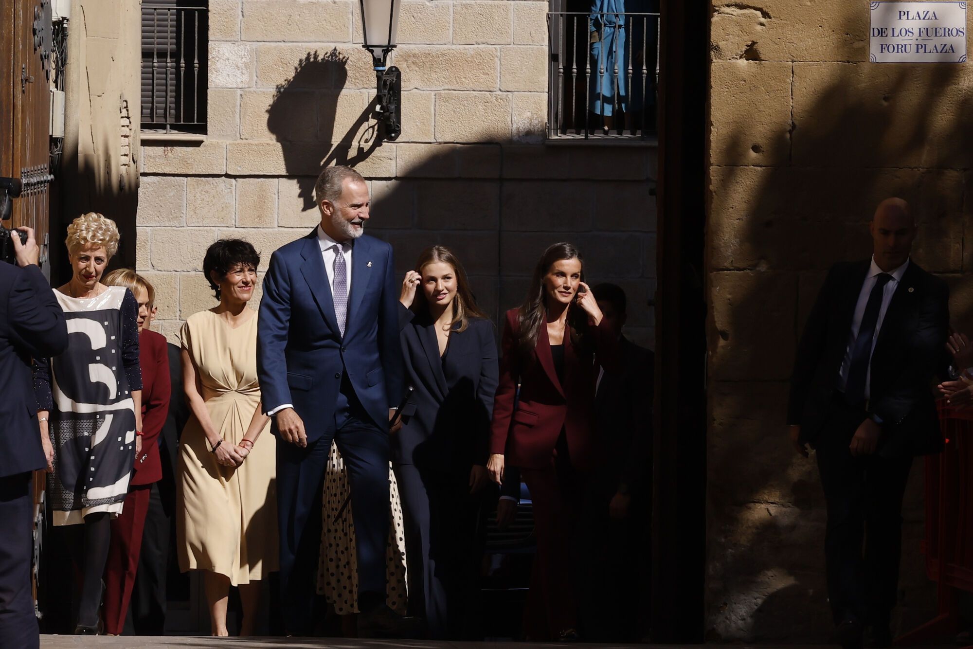 EN IMÁGENES: Leonor se da un baño de multitudes en su estreno como Princesa de Viana