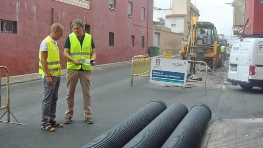 Facsa destina 83.000 euros para mejorar la red de alcantarillado en Almassora