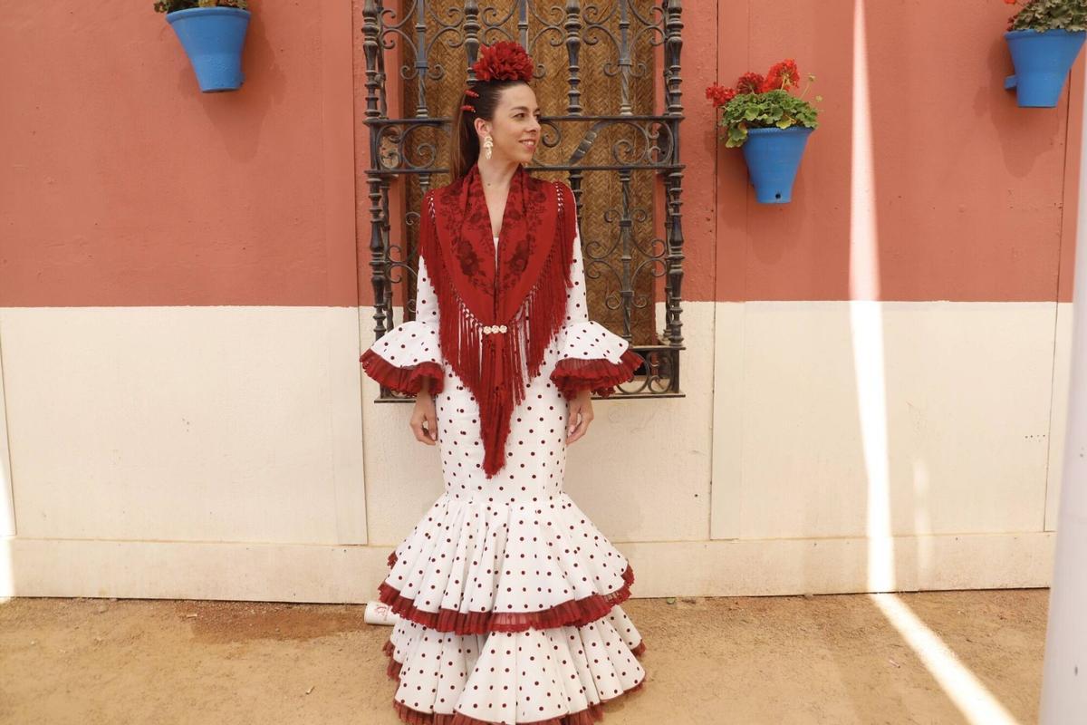 Belén Alcántara, también vestida de El vestidor de mi hermana