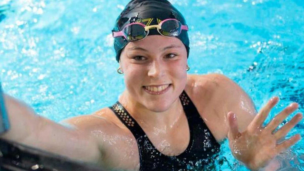 Ángela Martínez, una joya de presente y futuro para la natación española