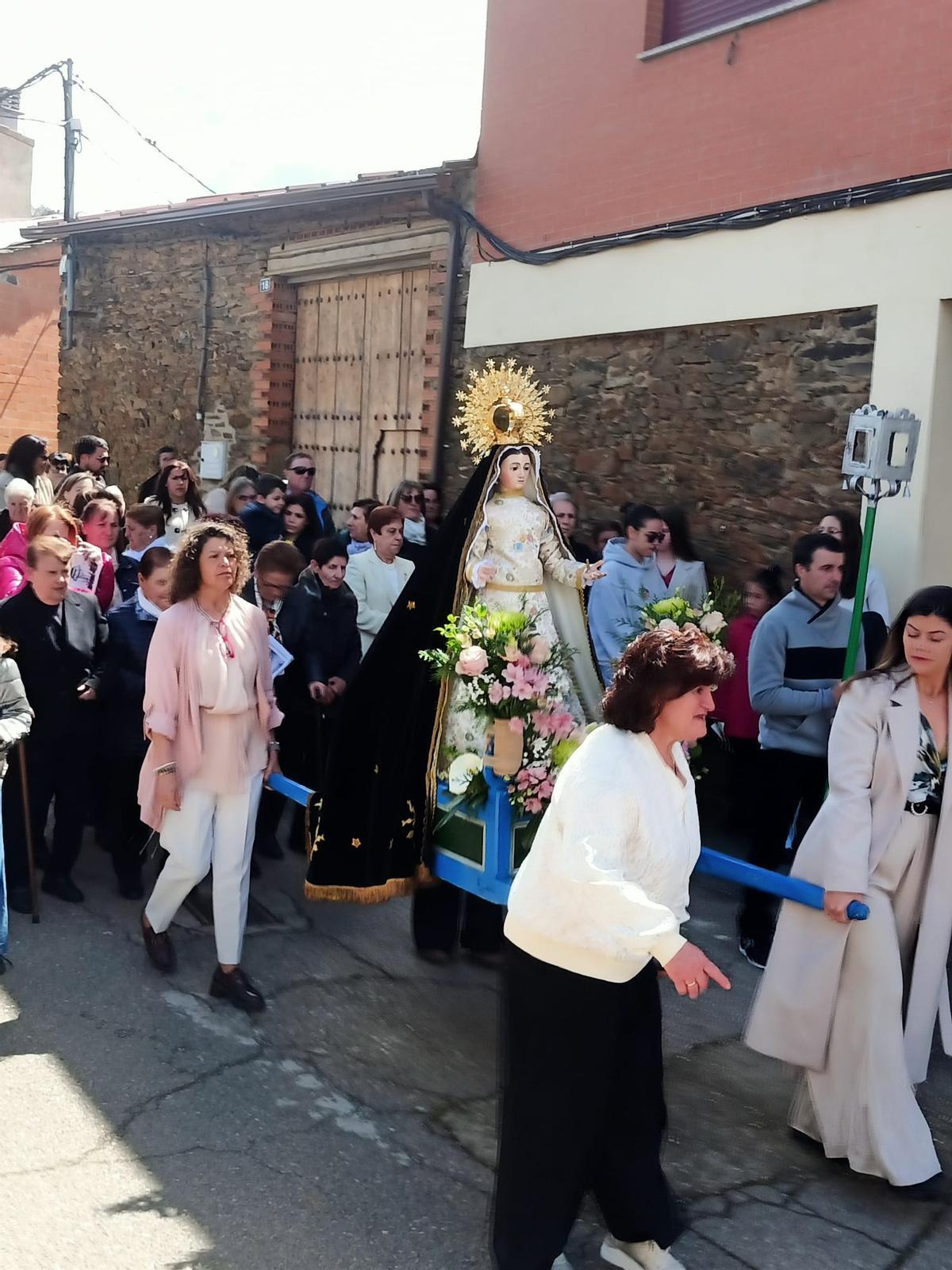 Procesión del Encuentro en Bercianos de Aliste