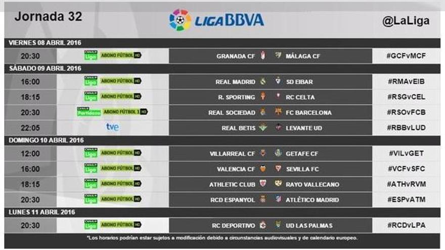 Ya hay horario para el Valencia CF-Sevilla CF