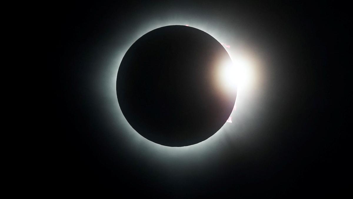Eclipse solar total en Norteamérica