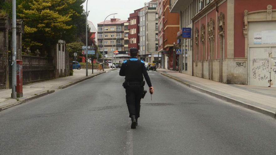 Dan positivo en alcohol los dos conductores implicados en un accidente en Vilagarcía