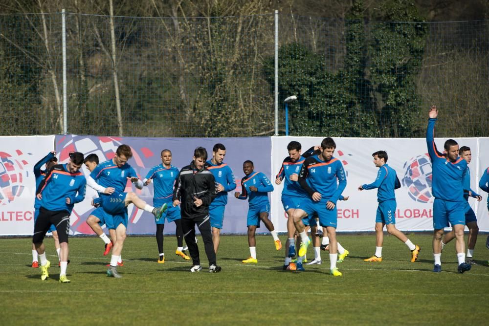 Entrenamiento del Real Oviedo