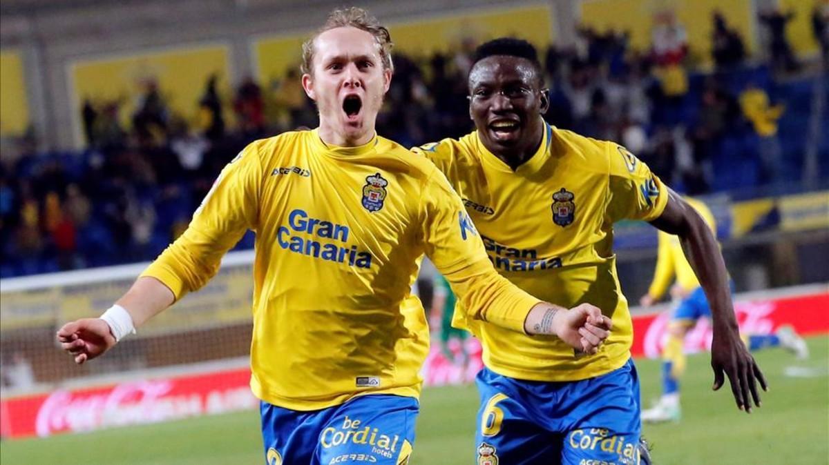 Halilovic jugó 38 partidos con la UD Las Palmas