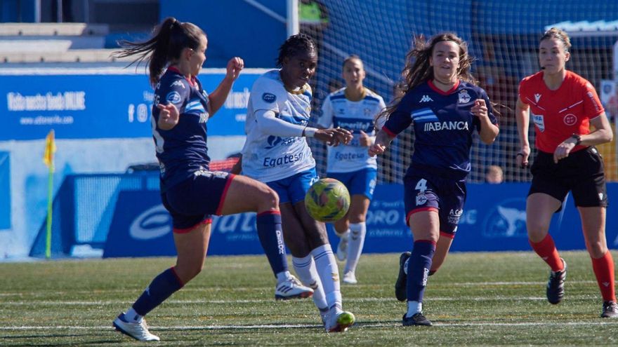 El Costa Adeje golea al Deportivo en media hora