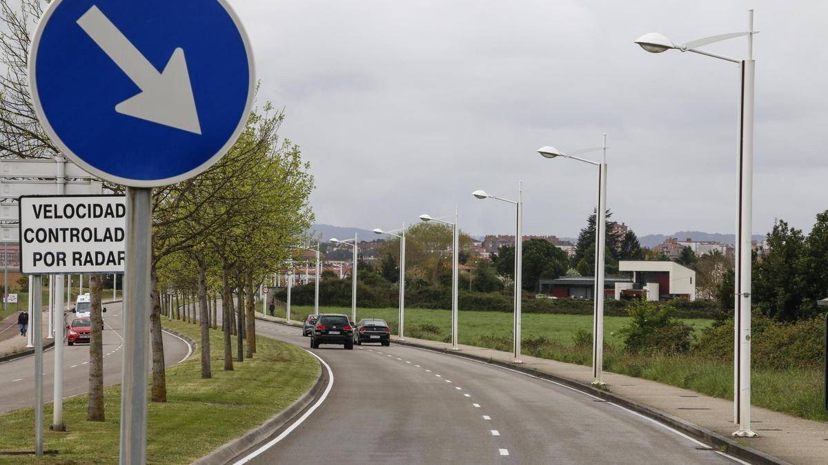 Vista de la avenida de la Pecuaria.