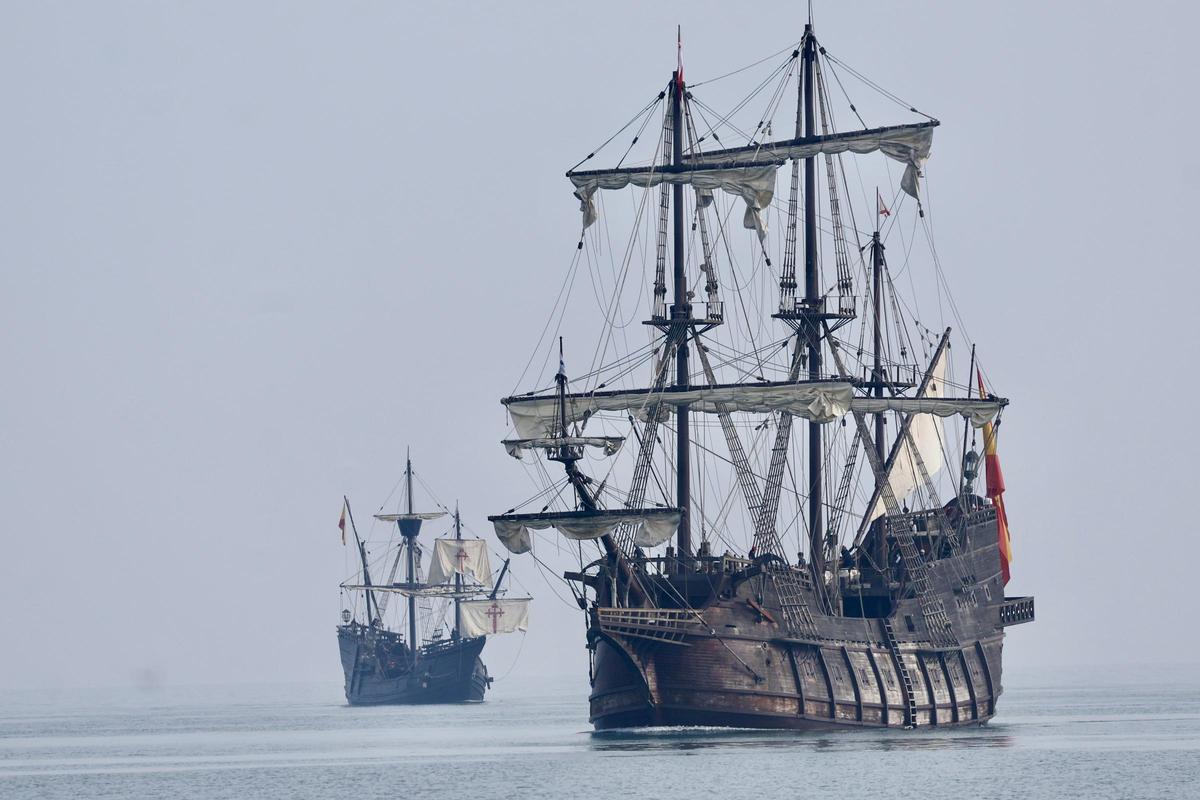 Así ha sido la llegada de los barcos de Escala a Castelló al Grau