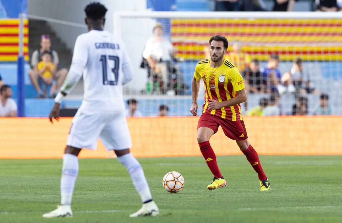 Catalunya - Panamá, el partido amistoso en la Nova Creu Alta, en imágenes