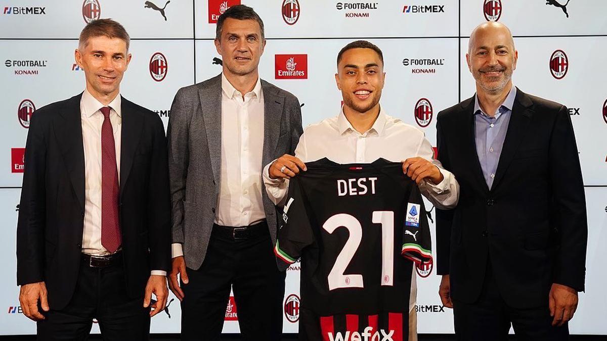 Dest, nuevo jugador del Milan