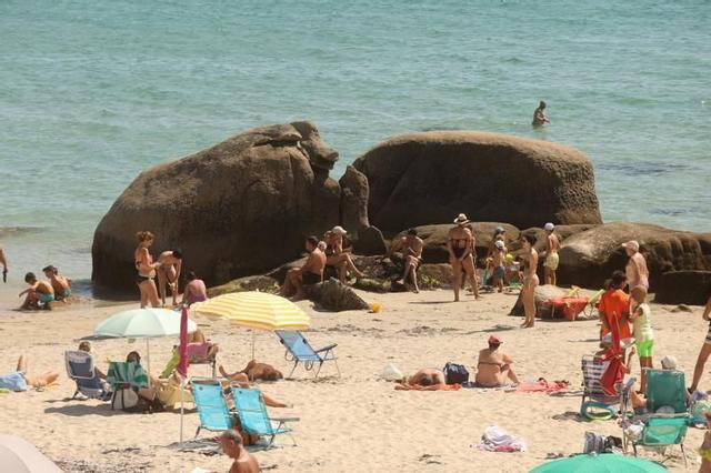 Una de las playas de O Grove.