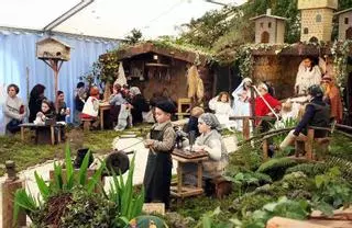 Un belén con vida en Cabeiras