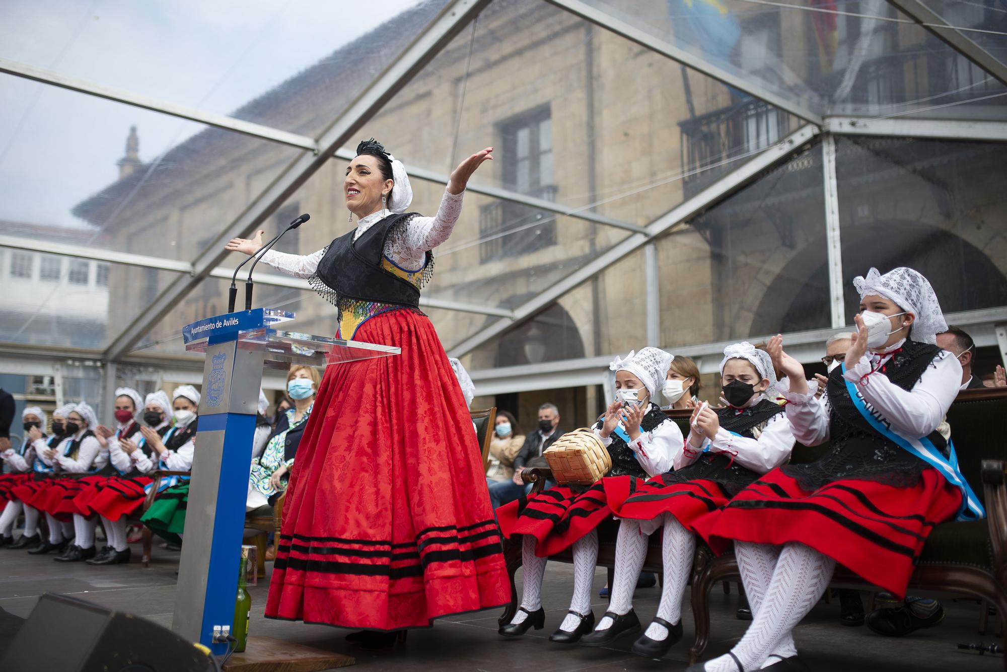 Inicio de las fiestas del Bollo de Avilés