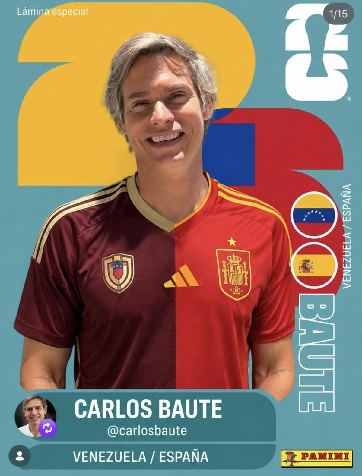 Carlos Baute va con España en el Mundial 2026