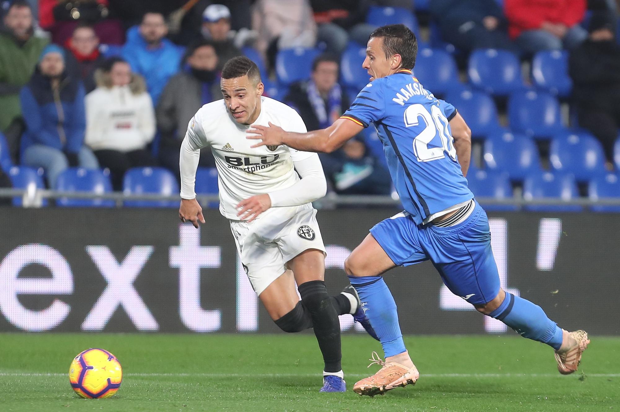 Los enfrentamientos Valencia CF - Getafe con Bordalás en el banquillo madrileño