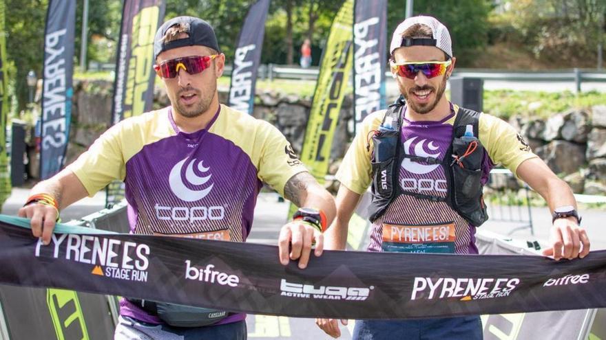 Un duet de corredors bagencs d’arribar i moldre a la Pyrénées Stage Run