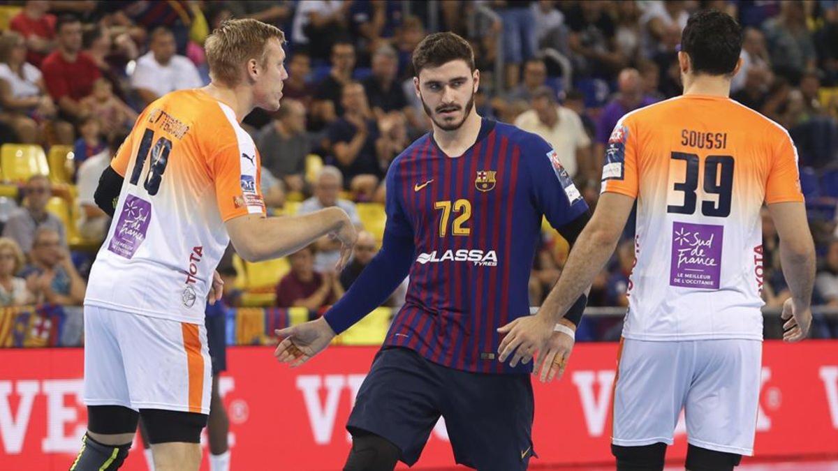 Fabregas, en la primera vuelta ante el Montpellier en el Palau