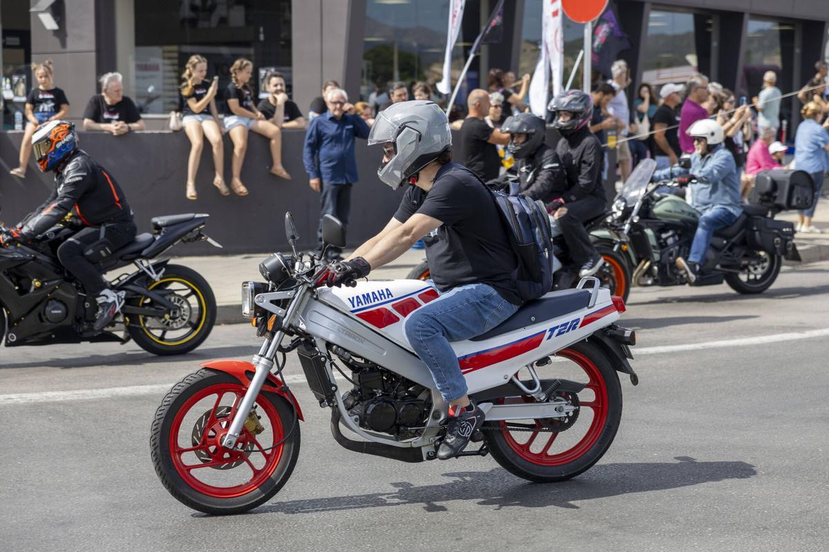 La décima edición de la Ruta Memorial Luis Salom ha congregado a algo más de 3.000 aficionados a las motos