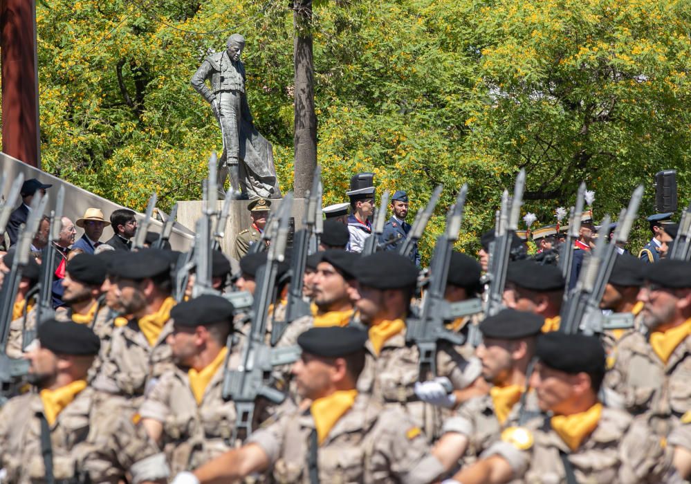 Las fotos del desfile de las Fuerzas Armadas