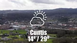 El tiempo en Cuntis: previsión meteorológica para hoy, martes 16 de junio