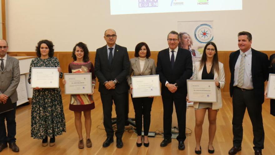La Universidad entrega los premios Pedro Zaragoza a la mejor investigación en turismo